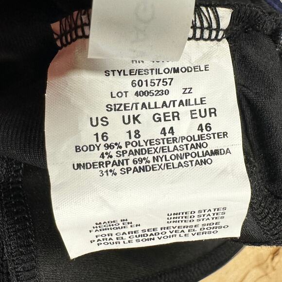 Magicsuit Bianca Romper One Piece Swimsuit Women's Size 16 New Without Tags - Picture 6 of 9